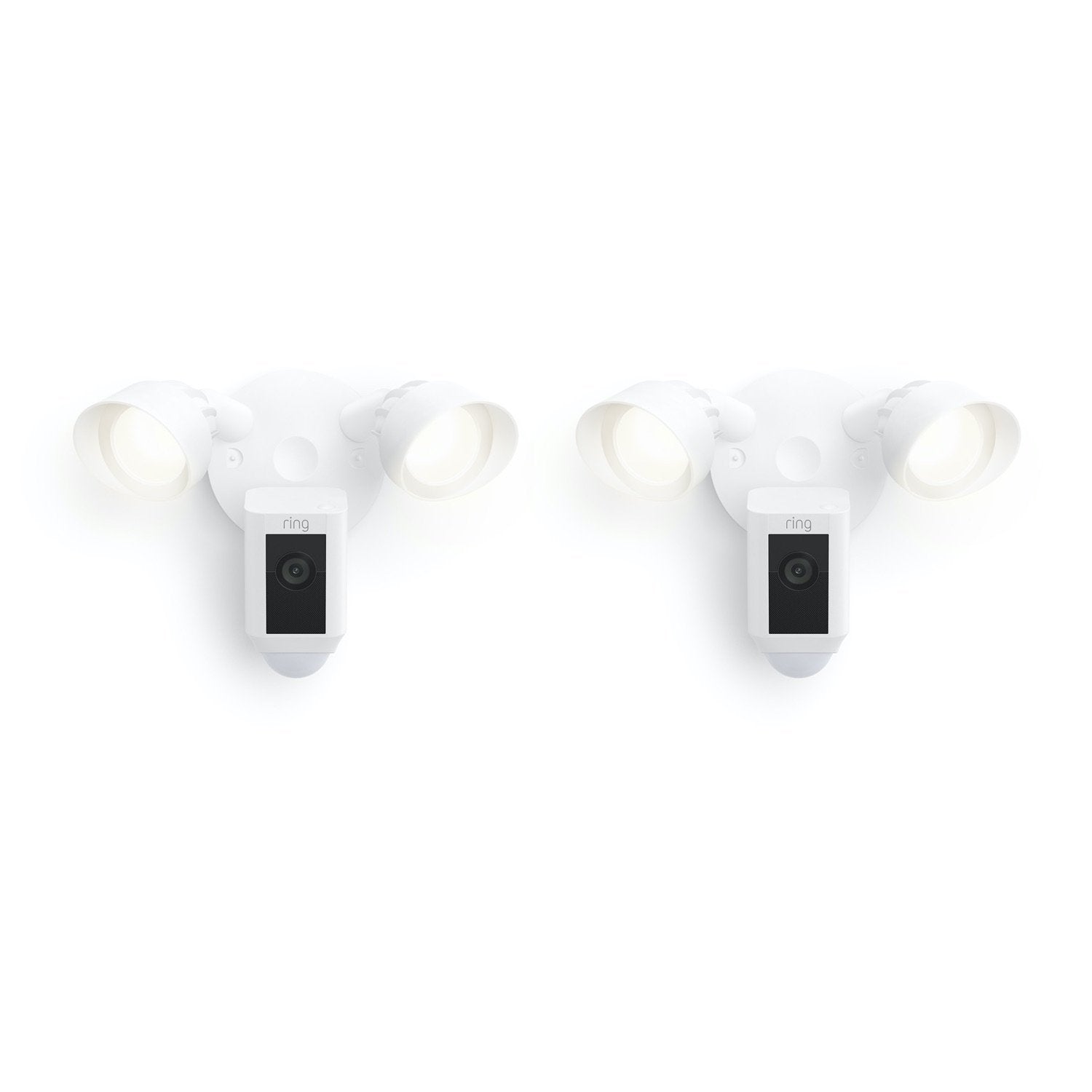Floodlight Cam Plus - Wired / White / 2-Pack